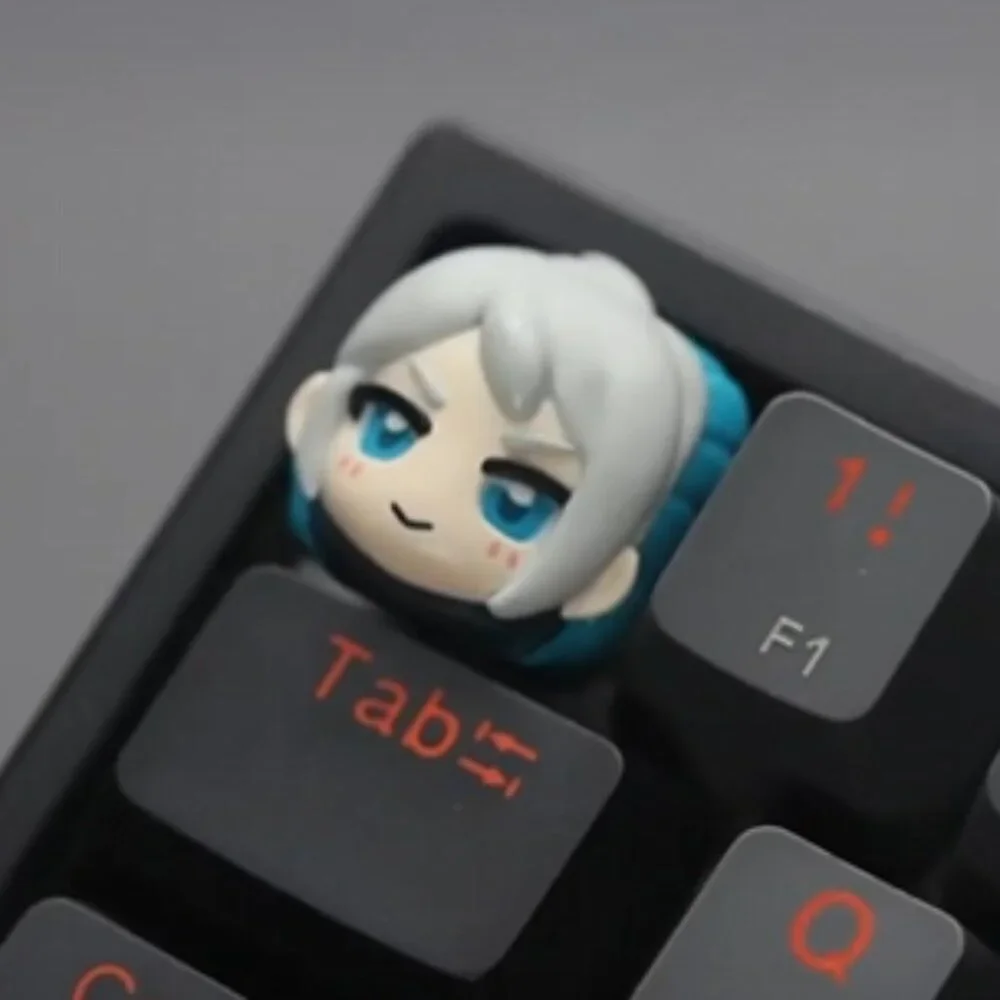 New! VALORANT Game, Jett Artisan Keycap for 